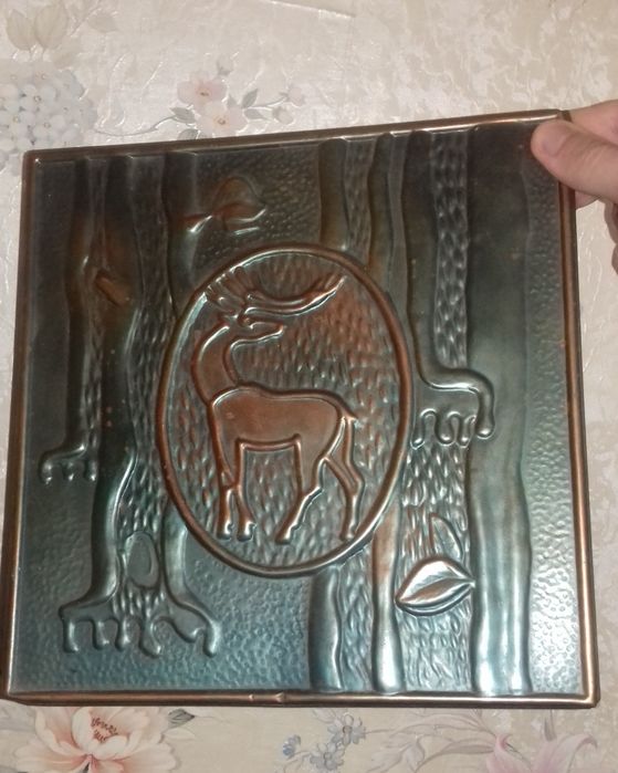 Красная медь Чеканки Картины СССР