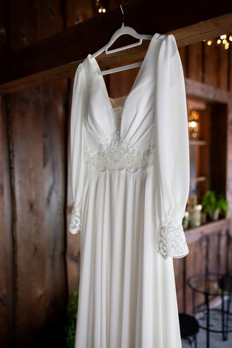 Suknia ślubna boho / rustykalna MS Moda Kim