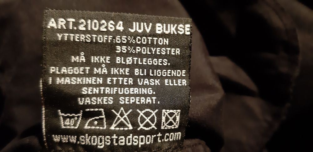 Spodnie bojowki skogstad
