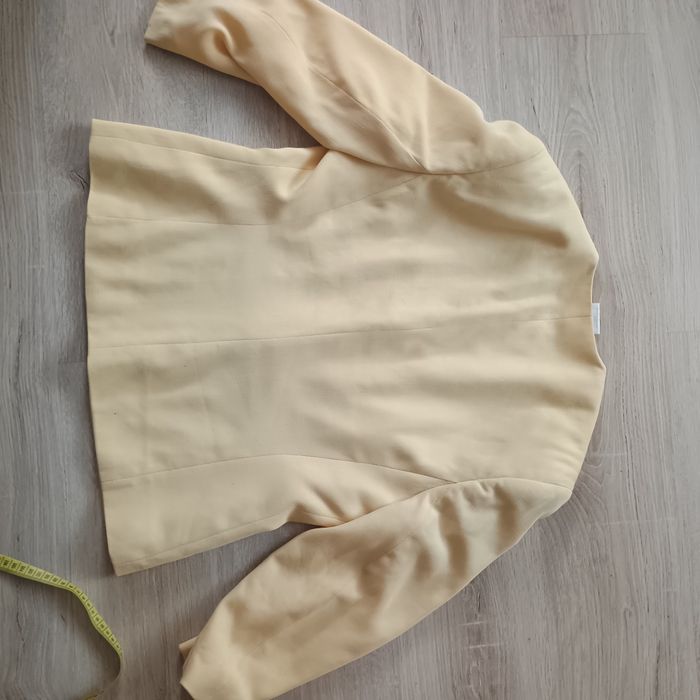 Elegancka marynarka żakiet żółta bananowy  42 r.
