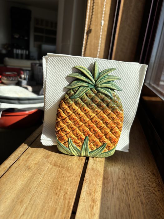 Suporte guardanapos ananás