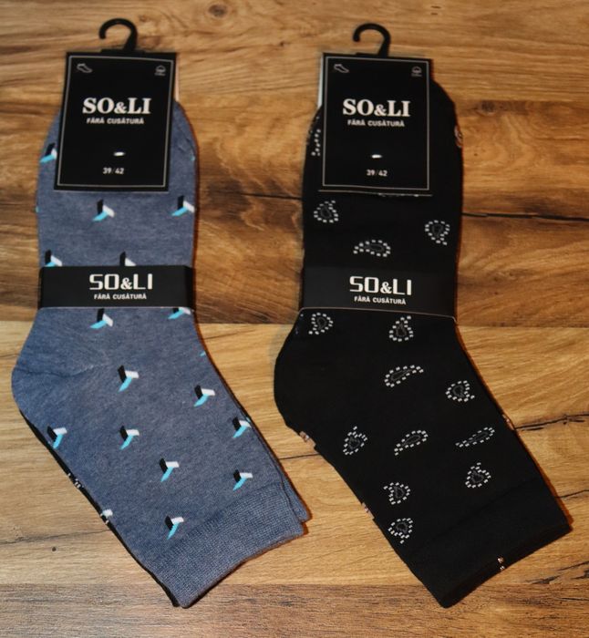 Skarpety Męskie Pioruny 39-42 Komplet 4 pary 54