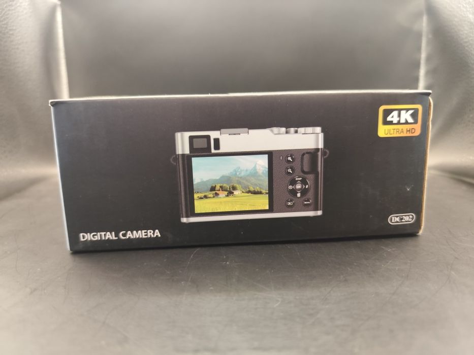 Câmara Fotográfica Digital Estilo Vintage 4K (48MP) – NOVA em Caixa