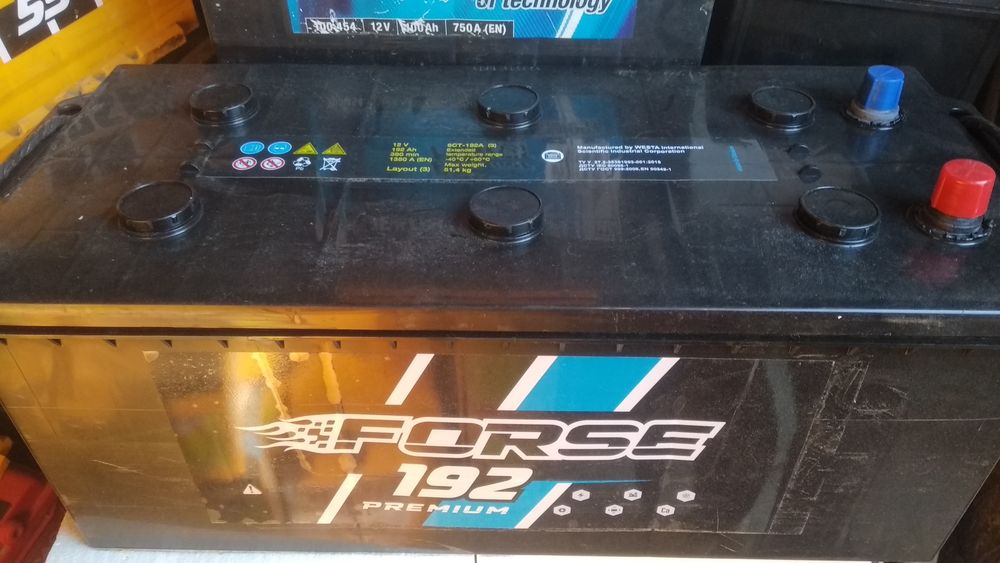 Аккумулятор FORSE 60,65,74,100,110,140,192,225 Ач Веста Форс