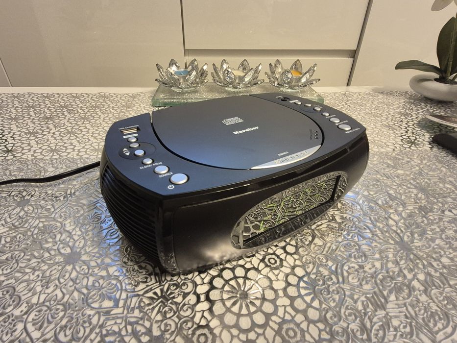 Karcher UR 1308 Radio budzik Odtwarzacz CD zegar