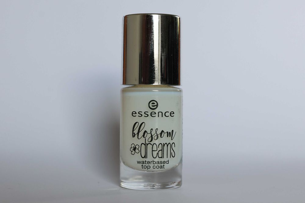 Top coat wodny Essence Blossom Dreams Water-Based Top Coat