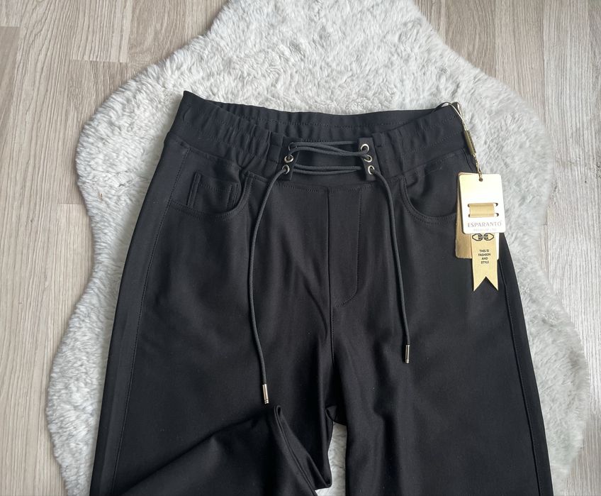 Spodnie esparanto z wiazaniem