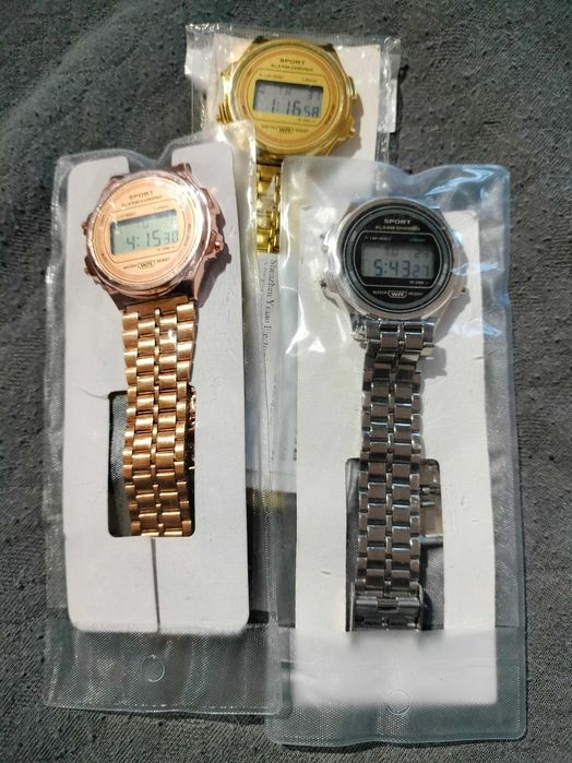 Relógio tipo casio