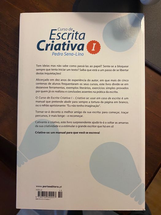 Curso de Escrita Criativa I
de Pedro Sena-Lino