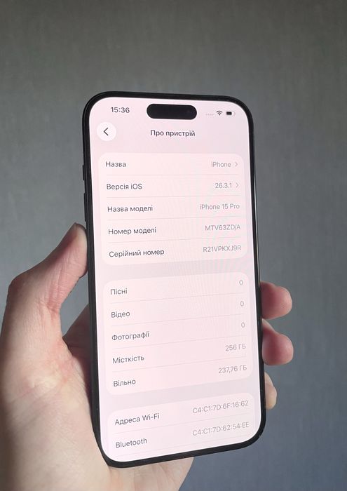 iPhone 15 Pro 256гб Neverlock / Айфон 15 про