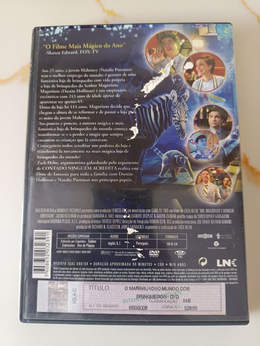 DVD o maravilhoso mundo dos brinquedos