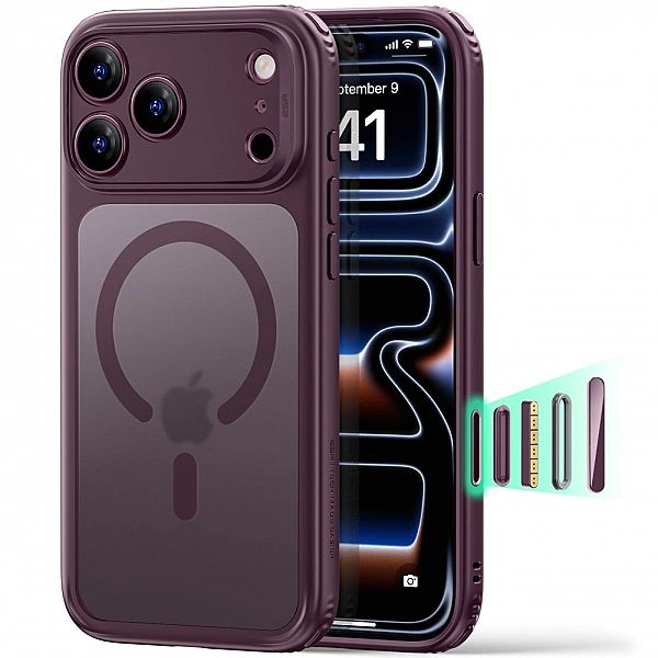 Esr Classic Hybrid Magsafe Iphone 17 Pro Max / 18 Pro Max Frosted Deep