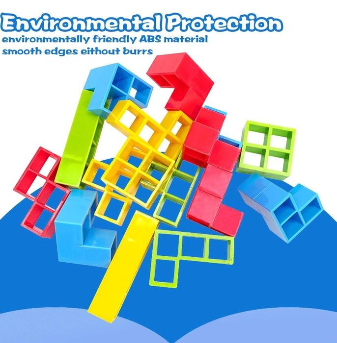 Yoirzit Tetra Tower Gra dla dzieci Tetris Tower