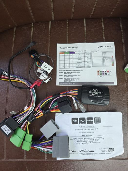 Connects2 Honda Civic 5D Адаптер Кнопок