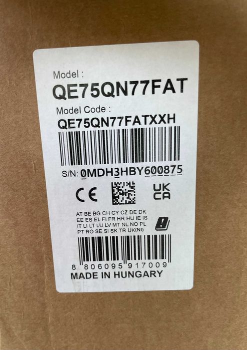 Телевізор Samsung Neo QLED QE75QN70F НОВИНКА 2025 Нові! Запечатані!