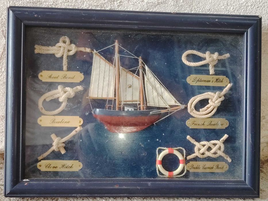 Conjunto de quatro gravuras emolduradas