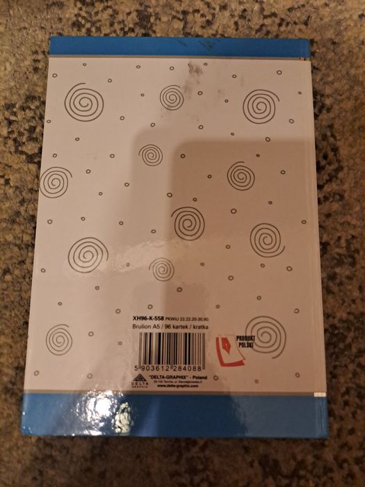 #152 Zeszyt, 96, kratka, crazy cat