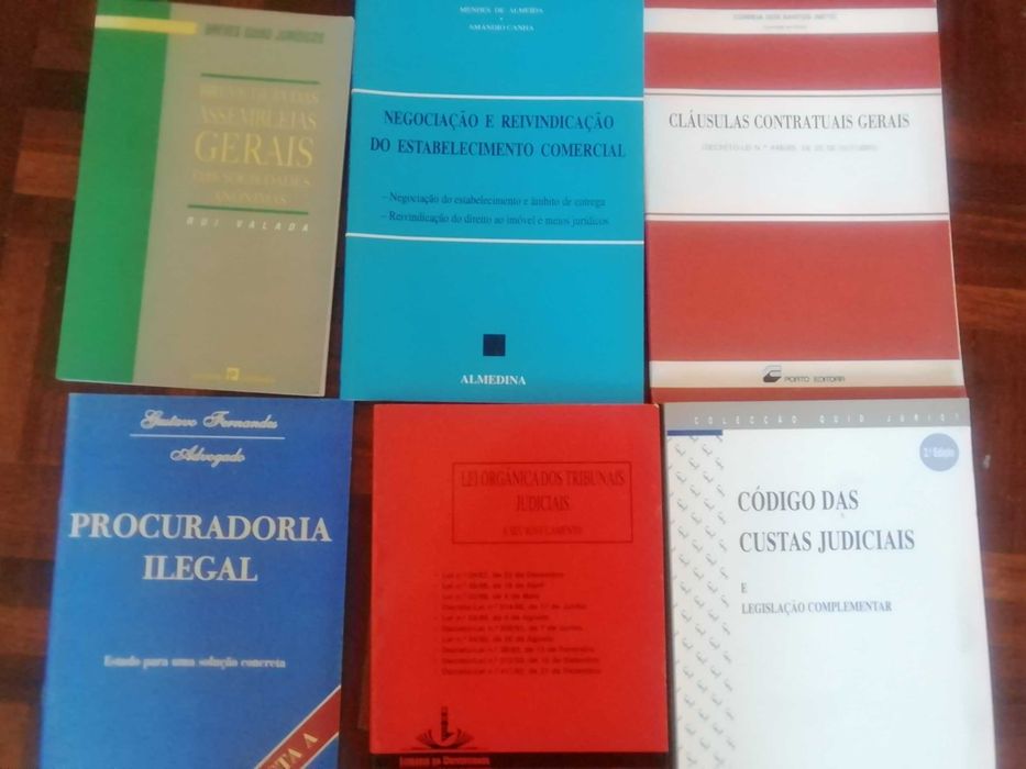 Livros de Direito e Códigos Anotados