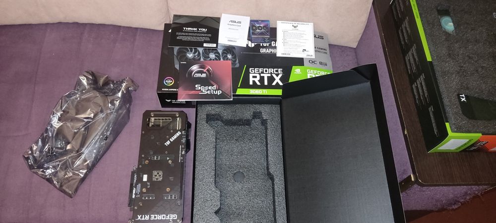 RTX 3060 ti Asus TUF GDDR6