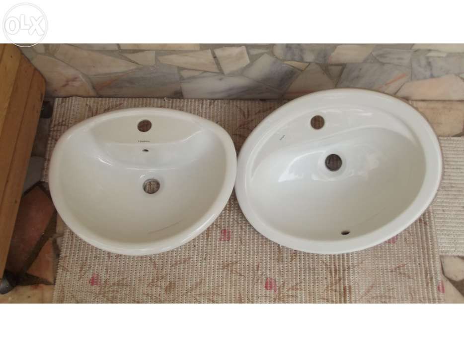 2 Lavatórios Valadares de Encastre