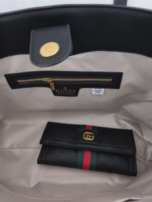 Conjunto de mala e carteira, GG