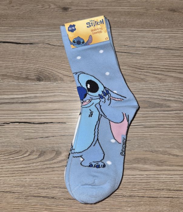 Skarpety Stitch roz.35-38 komplet 3sztuki