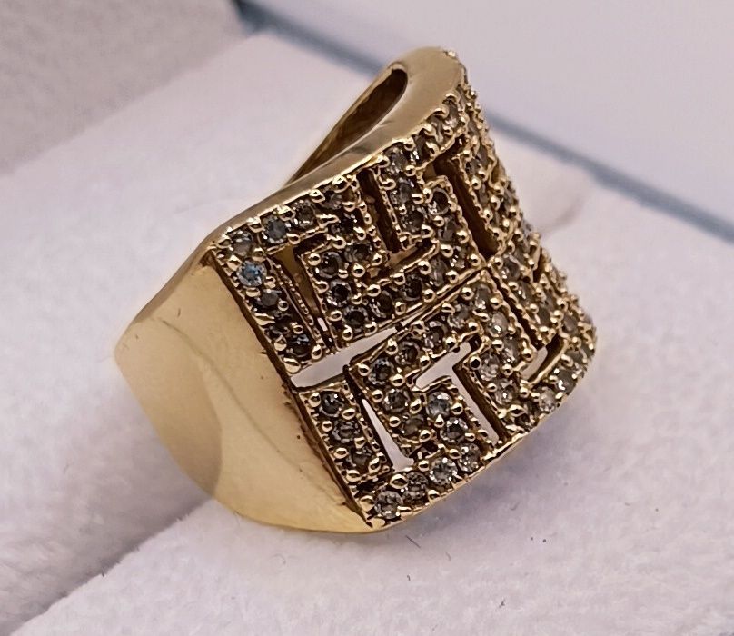 Złoty pierścionek - SPOKO Lombard Pabianice skup złota