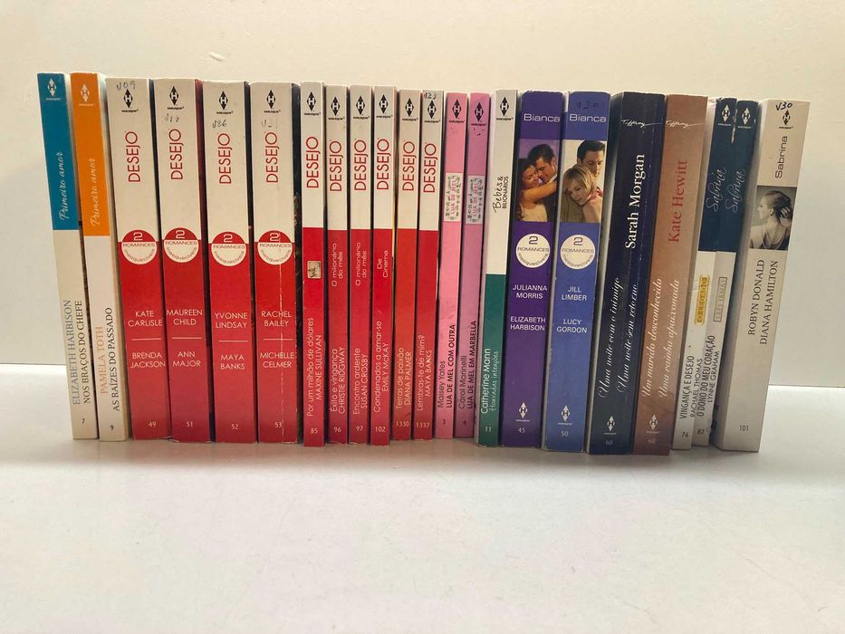 22 Livros Editora Harlequin, Tiffany, Sabrina e outros