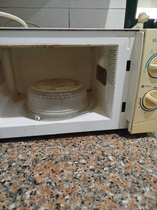 Microondas não aquece