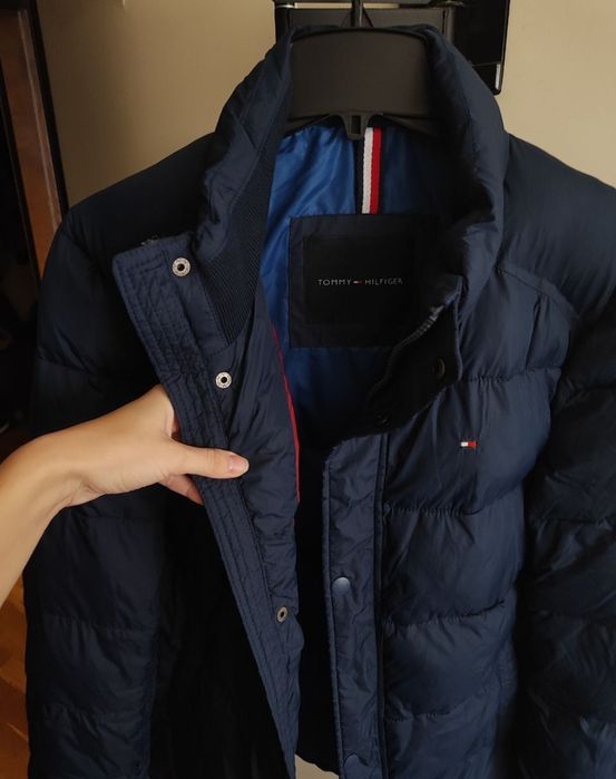 Пуховик Tommy Hilfiger куртка зимова парка пухан Хілфігер чоловіча