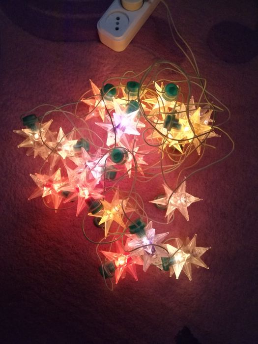 Астероид. Новогодняя гирлянда. СССР.