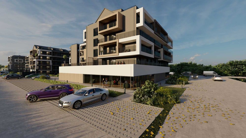Mieszkanie 54,74 m² oś. Błękitne blok B M41 stan deweloperski - Widok 6