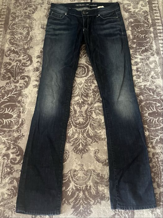 Винтажные джинсы Guess premium на низкой посадке