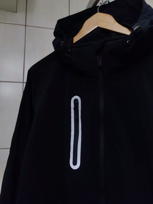 bluza kurtka męska Vertical equip XXL series softshell czarna ciemna s