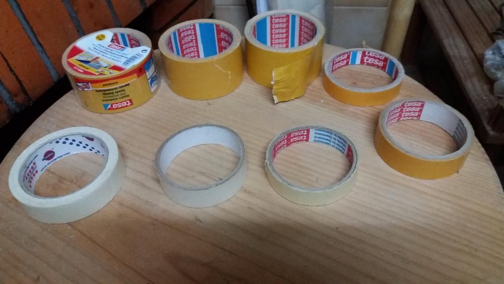 Fita Colas de dupla face e colas