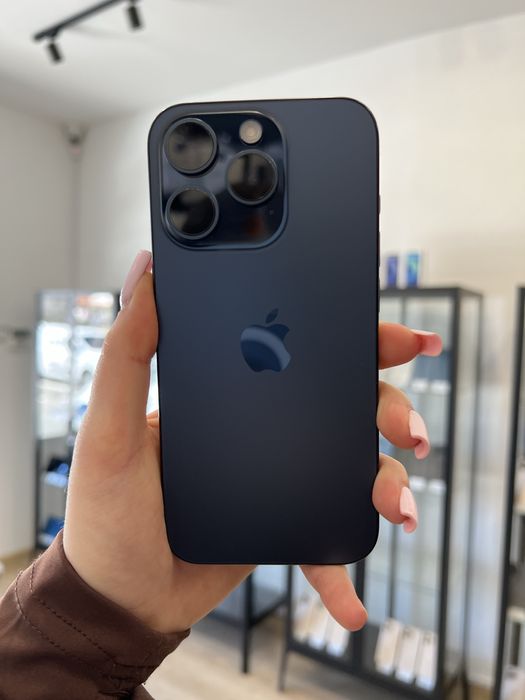 Telefon iPhone 15 PRO 128GB Niebieski Apple Gwarancja iTrade