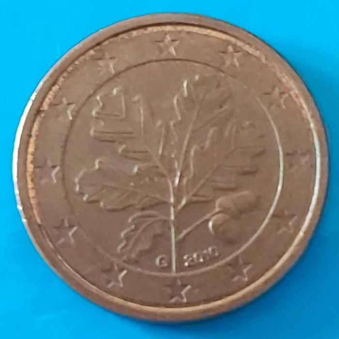 1 Cêntimo de 2010  *G * da Alemanha