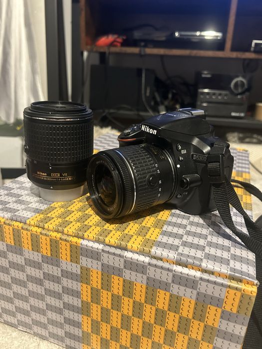 Aparat lustrzany Nikon d5300 + 2 obiektywy