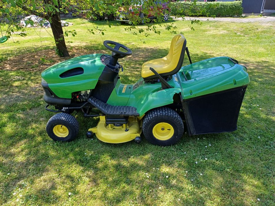 Kosiarka traktorek,traktorek kosiarka john deere 17.5km pompą oleju