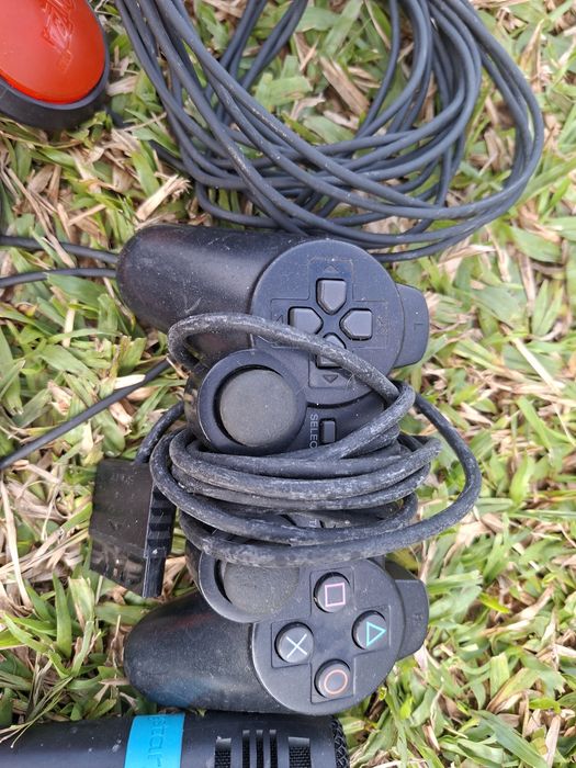 Microfone singstar e comandos  buzz.