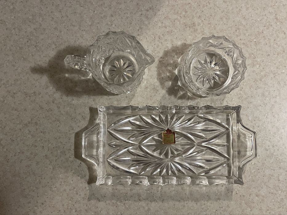 Продам кришталевий набір із трьох предметів