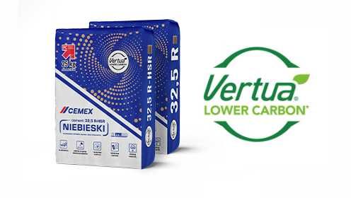 Cement Cemex niebieski 32,5R worki paleta 1,4T