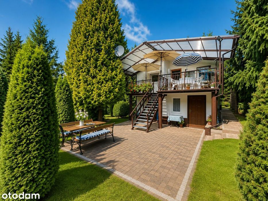 Kłodno | domek 55 m², 2 łazienki, duży taras i ogród