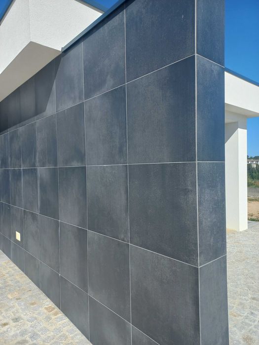 Azulejo Grand Concrete Black 60x60