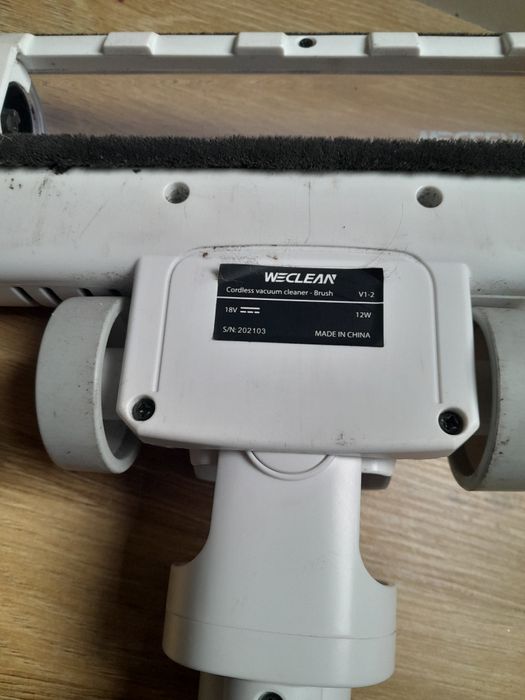 Odkurzacz weclean v1-2 uszkodzony