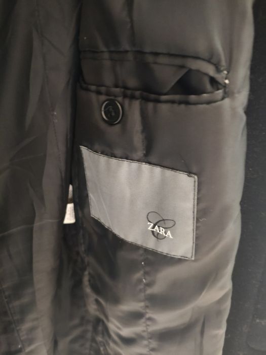 Casaco Sobretudo de lã Zara Man Collection