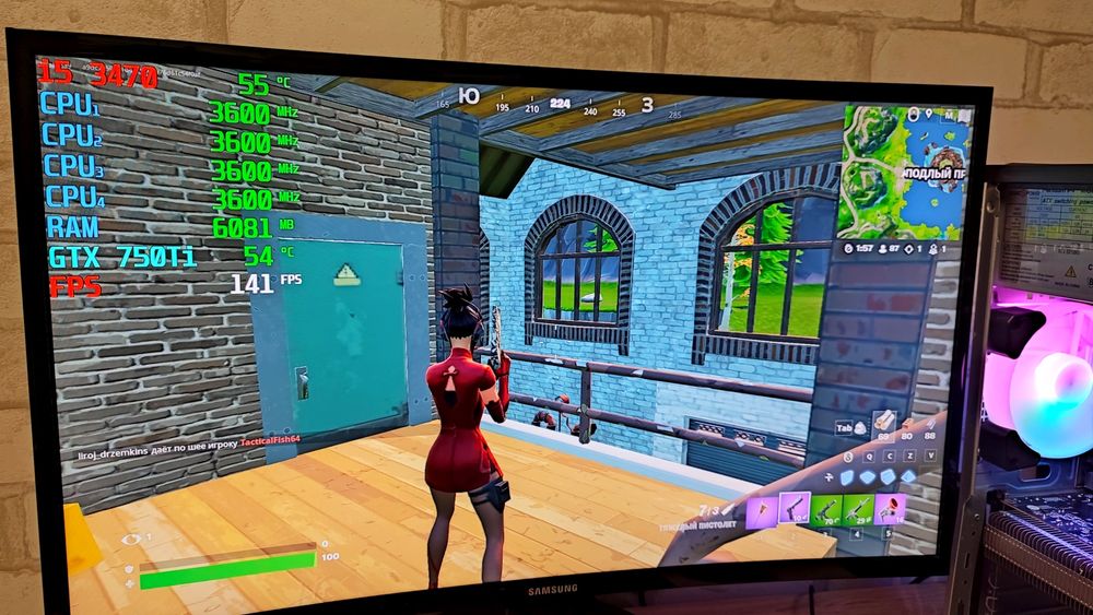 Игровой ПК i5 GTX 750 Ti CS 2 GTA5 WOT fortnite dota 2