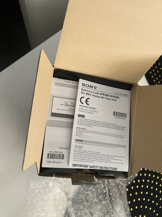 Aparat fotograficzny Sony a7c II Nowy Pełna klatka
