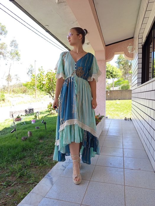 Vestido assimétrico