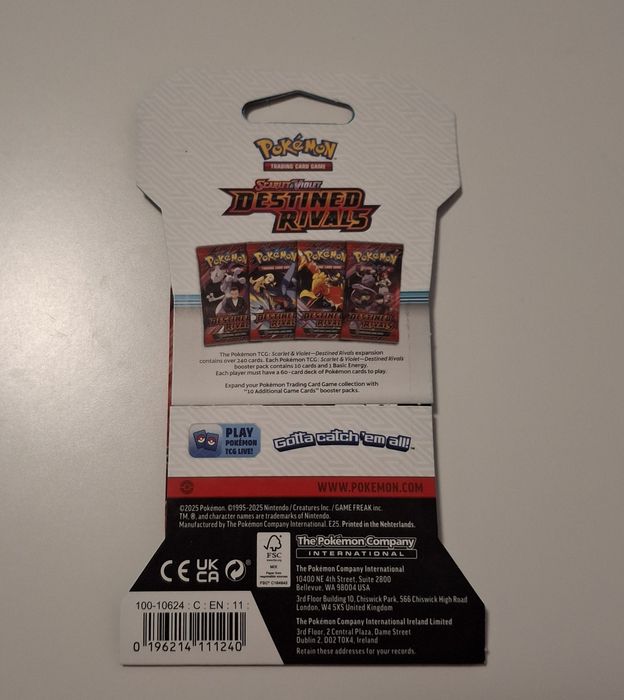 Destined Rivals Sleeved Booster Pack